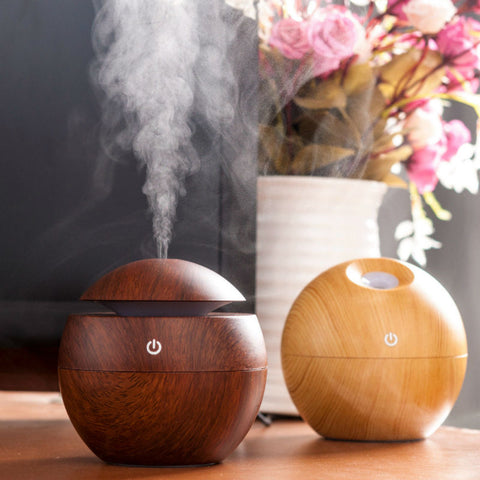 Mini Wooden Air Humidifiers