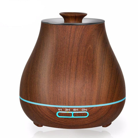 400ml Essential Oil Wooden Diffuser