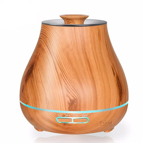 400ml Essential Oil Wooden Diffuser