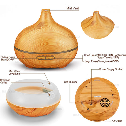 Relaxing Wooden Diffuser