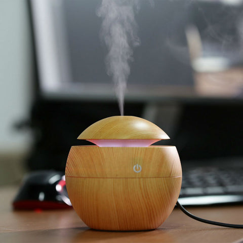 Mini Wooden Air Humidifiers
