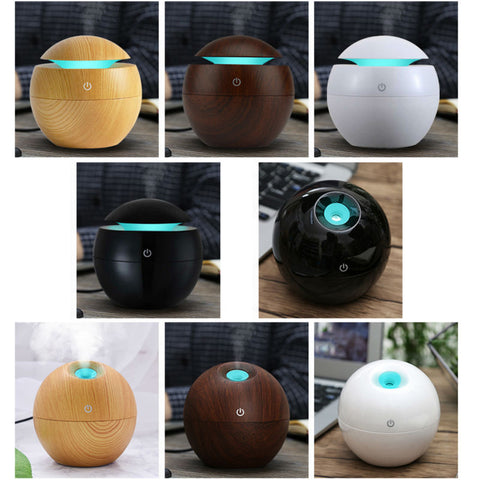 Mini Wooden Air Humidifiers