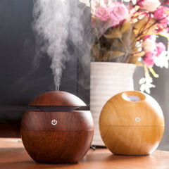 Mini Wooden Air Humidifiers
