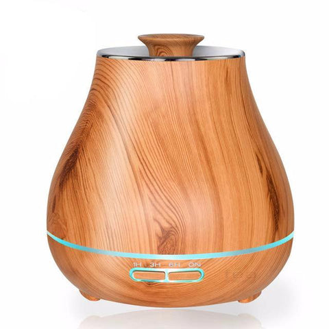 400ml Essential Oil Wooden Diffuser